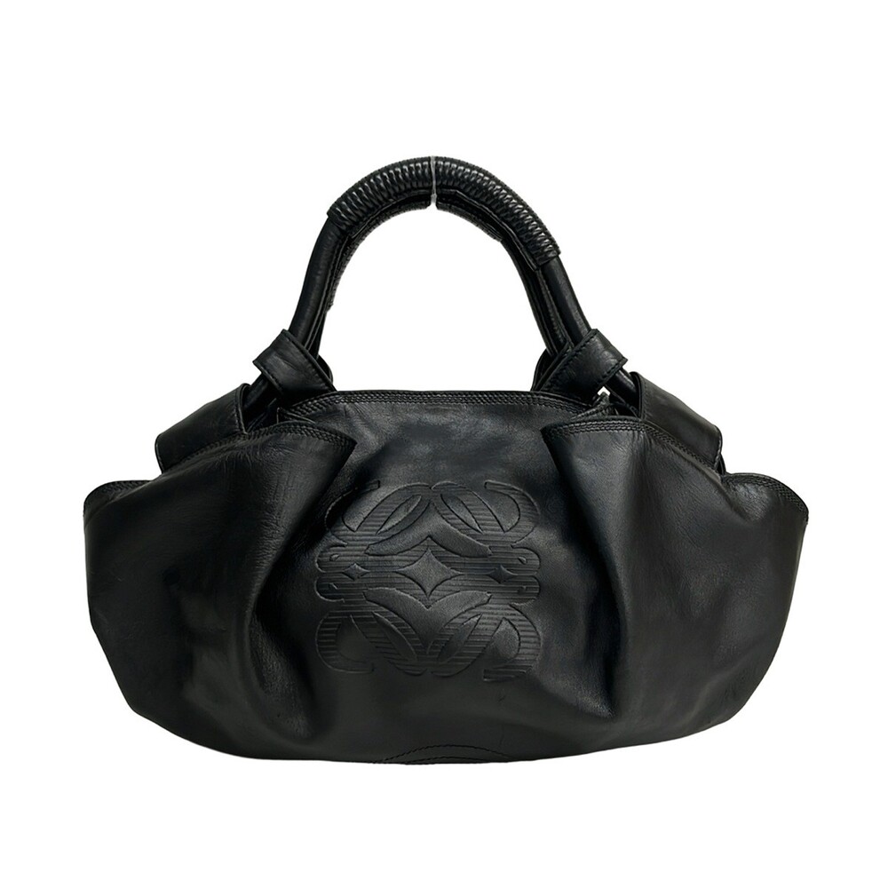Loewe Nappa Aire Black Leather Handbag #364002L74B